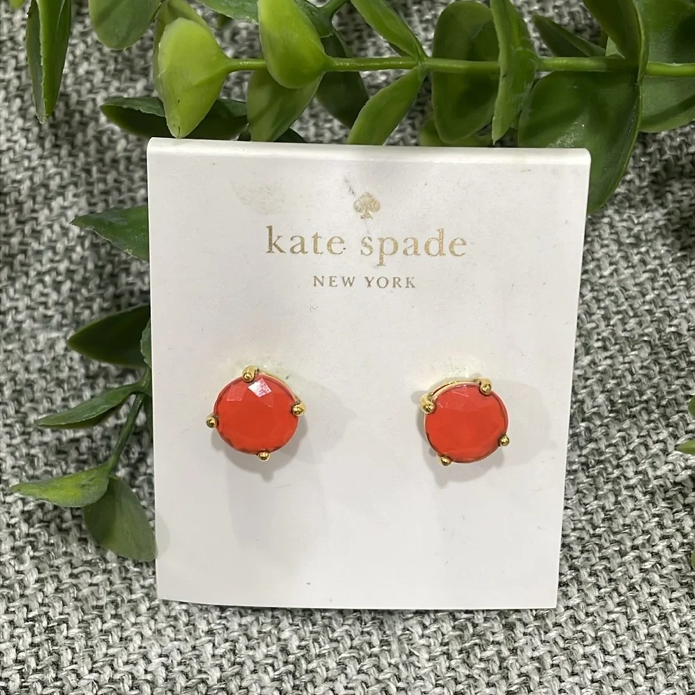 ♠️ Kate Spade Flamingo Color Earrings